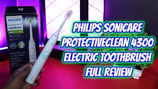 Philips Sonicare ProtectiveClean 4300 Electric Toothbrush with Sonic Technology [upl. by Asilanom999]