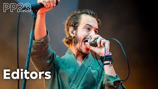 Editors  live at Pinkpop 2023 [upl. by Tomasina]