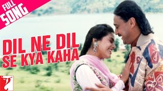 Dil Ne Dil Se Kya Kaha Song  Aaina  Jackie Shroff Juhi Chawla  Nitin Mukesh Lata Mangeshkar [upl. by Ardnassac]