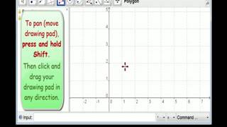 GeoGebra Tip Zoom Pan Rescale [upl. by Sitoeht460]