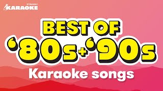 BEST 80s amp 90s KARAOKE SONGS WITH LYRICS FEAT BACKSTREET BOYS SHANIA TWAIN amp MORE [upl. by Eciened459]