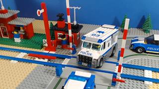 LEGO Trains Mobile Crane and Wagon 134 [upl. by Silvia]