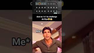 Dost ne 1v1 ka challenge de diya 😂 shorts ytshorts bgmi pubg [upl. by Helms467]