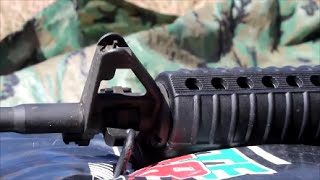 How To Zero Your AR15 Iron Sights [upl. by Caryl]