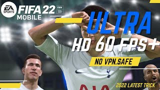 🔴 FIFA mobile 23 Graphics Unlock 60 Fps 😎  Lag Free Gameplay  On Every Device 🔥 [upl. by Seline]