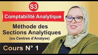 Comptabilité analytique  Méthode des sections analytiques centres danalyse [upl. by Ailima369]