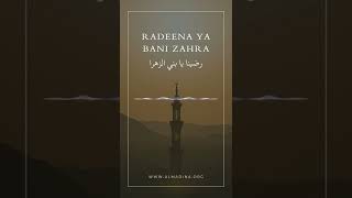 Radeena Ya Bani Zahra [upl. by Regnig]