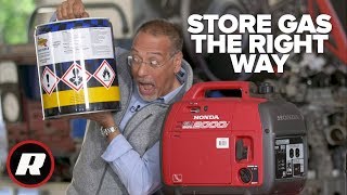 How to store gas for your generator for years  Cooley [upl. by Adnilym835]