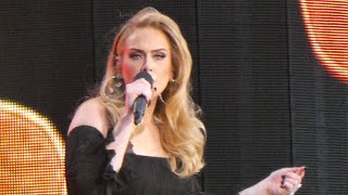 Adele  Water under the Bridge Live at BST Hyde Park  Saturday July 2 2022  FULL HD [upl. by Novrej]