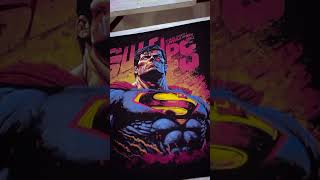 Simulado de Superman estampado con tintas plastisol 🔥 [upl. by Odradlig33]