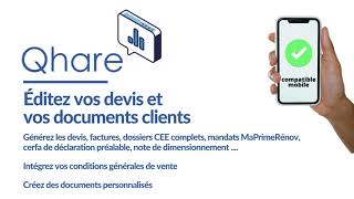 Éditez vos devis et vos documents clients [upl. by Grunberg126]