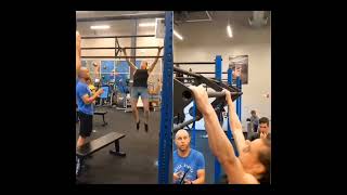 Inga Simning breaks Guinness World Record for Most Pull Ups in One Minute female [upl. by Teloiv]