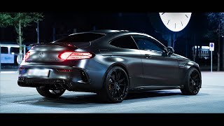 Mercedes C63S AMG Coupe Carbon Edition  Midnight Run  4K [upl. by Nesline876]