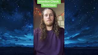 Intention Check Technique [upl. by Krishna]