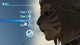 FFXIV Female Hrothgar Jaw 3 [upl. by Hamel67]