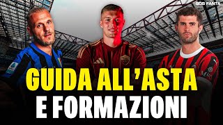 🚨 GUIDA ALL’ASTA PER IL FANTACALCIO 202425 E FORMAZIONI [upl. by Tadeo]