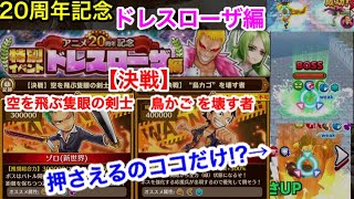 サウスト：20周年記念！ドレスローザ編！【決戦】空を飛ぶ隻眼の剣士＆鳥かごを壊す者！押さえるのはココだけ！？ [upl. by Holloway]