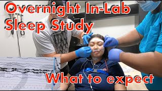 Overnight Sleep Lab Polysomnography What does it look like and what to expect [upl. by Shumway]