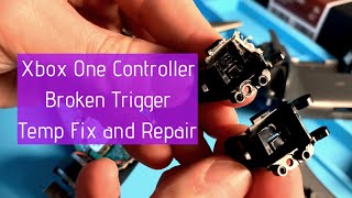 Broken Xbox One Controller Trigger Temporary Fix and Repair [upl. by Lucien]