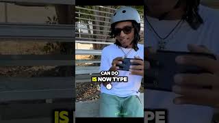 Blind Skateboarder vs iPhone😳🤯 shorts [upl. by Farhsa423]