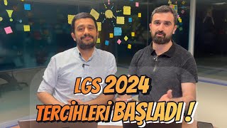 LGS 2024 TERCİH SÜRECİ BAŞLADI TERCİHLER NASIL YAPILIR [upl. by Idahs]