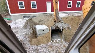 Day 3 of Presby Septic System [upl. by Weinert]