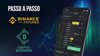 COMO OPERAR FUTURES NA BINANCE PELO CELULAR  TUTORIAL COMPLETO [upl. by Enovaj]