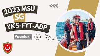 2023 MSÜ Adaylarının YKS FYT Puanları SG msü msüadp msüsonucları [upl. by Orag]