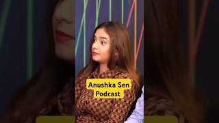 Anushka Sen Podcast anushkasen anushkasenofficial ytshorts shorts [upl. by Eednahs]