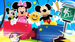 Topolino giocattolo porta la famiglia in campeggio Giochi per i bambini piccoli Storie divertenti [upl. by Cart]