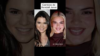 Algunos cambios de kendall jener ☺️curiosidades kendalljenner famosos makeup [upl. by Wakeen]