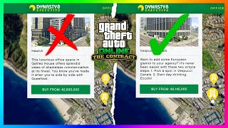 GTA 5 Online The Contract DLC Update  THE AGENCY BEST Locations MUST HAVE Upgrades amp Much MORE [upl. by Atul]