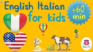 English Italian for children  Inglese italiano per bambini [upl. by Riabuz]