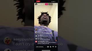 Kodak Black speaks on Live Streaming with Kai [upl. by Noswad]