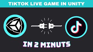 How to setup Unity for TikTok live interactive game [upl. by Ikcaj]