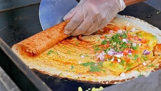 Dosa  idly  vadai  Popular South Indian Breakfast Recipe  Easy Dosa Recipe  Indian Street Food [upl. by Maybelle]