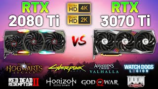 RTX 2080 Ti vs RTX 3070 Ti in 2023 Test in 8 Games 2K4k quotDominating Performancequot [upl. by Cicenia]