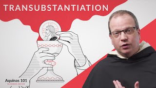 Transubstantiation Aquinas 101 [upl. by Ralfston39]