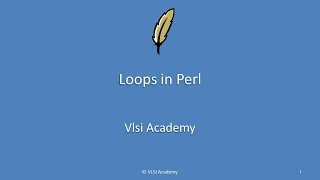 perl lec6 loops While for foreach and Until loop explained with example [upl. by Iel]