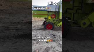 Combine harvester 4 x 4 agriequipments automobile farming agrimachines agriculture agromachi￼￼ [upl. by Eniamsaj]