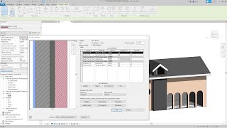 Videocorso REVIT  08  Muri e Tramezzi Aperture Abbaino Struttura Strati Materiali Retini [upl. by Greenburg]