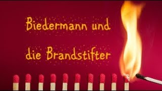 Max Frisch Biedermann und die Brandstifter  Fernsehstück [upl. by Atikin]