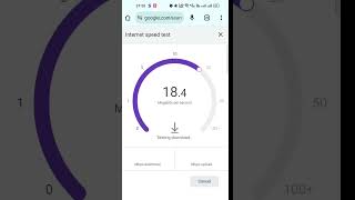 My Jio Fiber Speed Test Shocking Result 😲jiofiber speedtest shorts [upl. by Amr826]