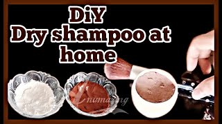 DiY Dry Shampoo how to make dry shampoo how to use dry shampoo homemade dry shampoo oilyhair [upl. by Musihc]