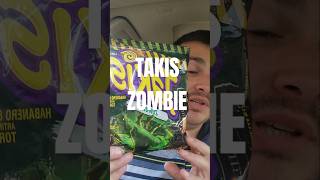 I try Takis Zombie Halloween flavor Newfood [upl. by Nylodam8]