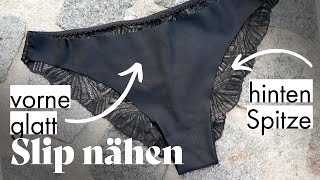 Unterhose nähen ohne einschneidende Gummis an Po und Beinausschnitt [upl. by Nylaras]