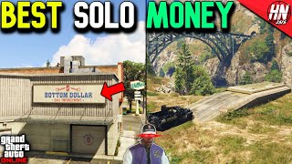 10 BEST Ways To Make MONEY As A SOLO In GTA Online [upl. by Ahsenad]