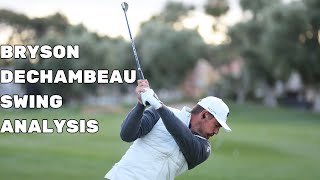 Bryson DeChambeau Golf Swing Analysis [upl. by Ahsek]