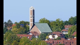 Matthäuskirche Backnang mit Glockenläuten [upl. by Darian458]