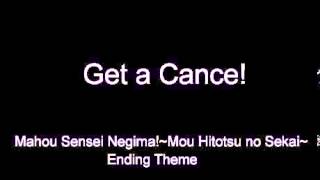 Mahou Sensei Negima Get a Cance full version [upl. by Nugent]